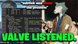 Valve is 1 step closer to emulating CSGO SUBTICK EXPLAINED [upl. by Nayrb384]