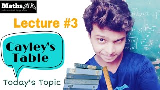 Lecture3  Cayleys table  Tamil  Maths Book [upl. by Annahaj]