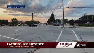 Sheboygan large police presence [upl. by Kemble]