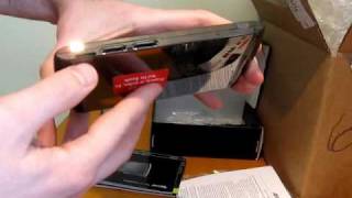 Archos 5 Internet Tablet with Android unboxing and first look [upl. by Palestine]