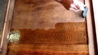 James Antique Roll Top Desk Refinish Clinic Adventure PART 2 of [upl. by Bomke]