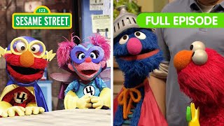 Elmo the Superhero  TWO Sesame Street Full Episodes [upl. by Humble]