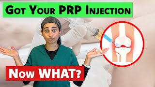 What to do AFTER Your Platelet Rich Plasma PRP Injection  Watch This [upl. by Llennor857]