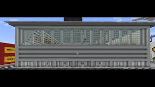 Finishing this airport I built in my city in Foxcraft [upl. by Gallagher]