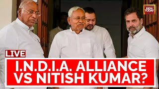 LIVE Nitish Kumar To Be Appointed As Convenor Of The INDIA Bloc  Nitish Kumar News live [upl. by Xenophon]