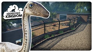 Building a Modern Coelophysis Habitat in Prehistoric Kingdom [upl. by Neiluj]