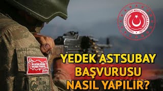 Yedek astsubay nasıl olunur Yedek astsubaylığa nasıl başvurulur [upl. by Dolora397]