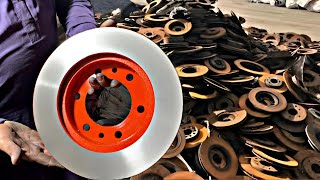 disc rotor brake manufacturing Complete manufacturing process [upl. by Guild]