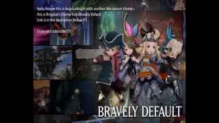 Bravely Default Ringabels Theme Custom 3DS Theme [upl. by Gorrono942]