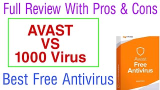 Avast Free Antivirus Full Review With Pros amp Cons HINDI [upl. by Mountfort]