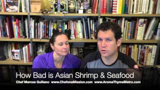 How Dirty is Farmed Asian Shrimp amp Seafood [upl. by Nilyaj]