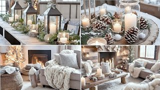 Charming Rustic Winter Decor Ideas  How to Decorate After Christmas [upl. by Hanschen237]