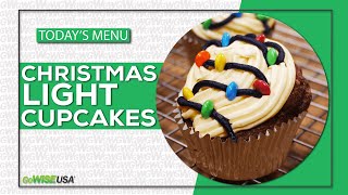 Christmas Light Cupcakes  Air Fryer Edition [upl. by Neddy816]