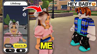 Pretending To Be A Thirsty Girl In Roblox Da Hood VOICE CHAT [upl. by Tenahs341]