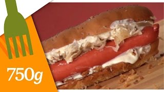 Recette du Hot Dog Oyéééé  750g [upl. by Kreis]