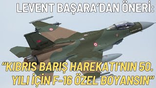 Kıbrıs Barış Harekatının 50nci yılına özel SOLOTÜRK boyaması yapılsın [upl. by Damick]