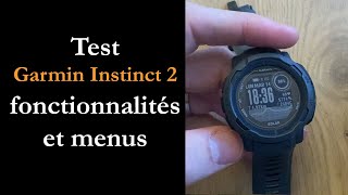 Test Garmin Instinct 2  baroudeuse et plus sportive [upl. by Ahsyt14]