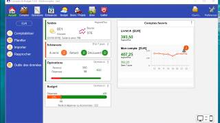 Comptes et Budget v8 logiciel pour gérer sa comptabilité personnelle AlauxSoft [upl. by Leiad667]