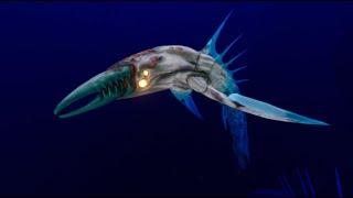 I KILLED A VOID CHELICERATE  Subnautica Below Zero [upl. by Acimot312]