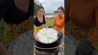 Egg crispy cook recipe shortvideo shorts recipe food cooking [upl. by Annoled]