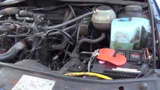 Fixing the Starter and Ground Wires on my VW [upl. by Glenda]