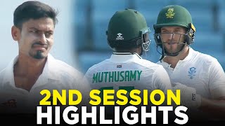 2nd Session Highlights  Bangladesh vs South Africa  2nd Test Day 2  M3H1K [upl. by Nired822]