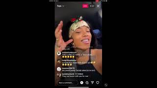 Ivory live  Speaks on fight with Kash and filming Black Ink [upl. by Okiron862]