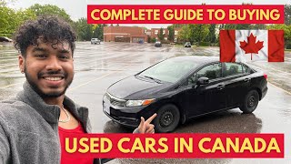 How to Buy Your First Car in Canada  Don’t be Scammed  international students  FULL GUIDE 🇨🇦 [upl. by Adnerad]