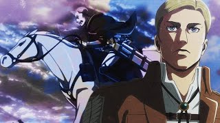 ATTACK ON TITAN  Captain Erwin Smith The Death Of A True Hero [upl. by Hsekin]