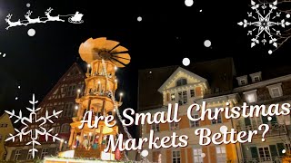 Are Small Christmas Markets Better [upl. by Yehudi76]