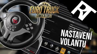 Jak připojit volant k Euro Truck Simulator 2  Jak nastavit volant ve Euro Truck Simulator 2  ETS2 [upl. by Ketchan]