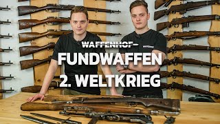 Fundwaffen aus dem 2 Weltkrieg  K98 VK98 MP40 [upl. by Sicnarf64]