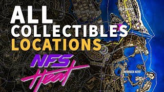 All Bayview Park Collectibles Locations Need for Speed Heat [upl. by Olumor]