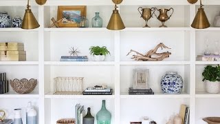 Howto Style Your Bookshelves [upl. by Wil735]