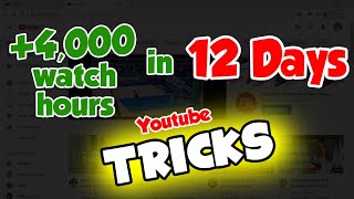 How to get Watch Hours on YouTube in 2021  YouTube Tutorials [upl. by Notsuoh]