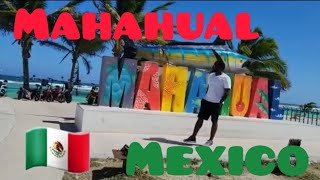 Mahahual Mexico A nice quiet getaway Located in Quintana Roo [upl. by Tsugua]