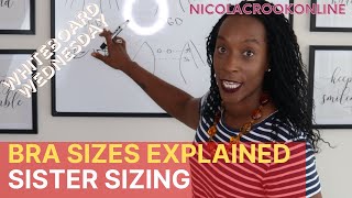 Sister Sizing Bra Sizes and How Do Bras Sizes Work amp Bras Sizing Explained  Features Tips amp Benefit [upl. by Riay407]