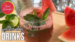 Watermelon Drinks  Refreshing Summer Drinks Recipe  Summer Drinks Recipe [upl. by Kensell]