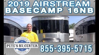 2019 Airstream Basecamp 16NB  Petes RV Rough Cuts [upl. by Yrahca]