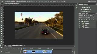 How to edit Video in Photoshop CC and CS6  The Basics Photoshop Tutorial [upl. by Yllitnahc]