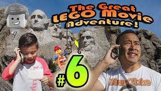 The GREAT LEGO MOVIE ADVENTURE Episode 6  MOUNT RUSHMORE [upl. by Eladroc]