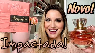 PERFUME MAGNIFIC EUDORA  LANÇAMENTO DE SUCESSO 🤩🌹 [upl. by Nam]