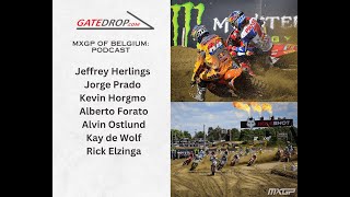 Podcast MXGP of Belgium  Prado Herlings De Wolf Elzinga and more [upl. by Kcirdor]