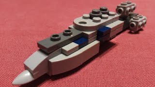 Lego Recusant Class Light Destroyer Speedbuild Star Wars Revenge of the Sith Improved Design [upl. by Teilo856]