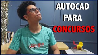 AUTOCAD PARA CONCURSOS PÚBLICOS Resolvendo questões de prova [upl. by Nylrats]