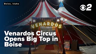 Venardos Circus Opens Family Friendly Show in Boise [upl. by Ailasor306]