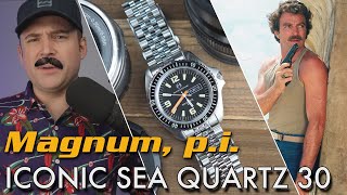 Magnum PI Watch Lives Again  Momentum Sea Quartz 30 [upl. by Epilef]