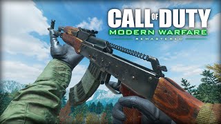 Call of Duty Modern Warfare Remastered  All Weapons [upl. by Nomor]