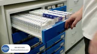 Pharmacy Furniture UnderBench Drawer System [upl. by Eedak]