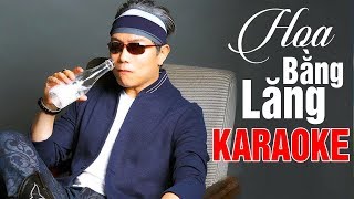 KARAOKE HOA BẰNG LĂNG  JIMMY NGUYỄN  BEAT CHUẨN [upl. by Naerda]